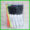 Vibrant colors high quality erasable ink easy wipe marker